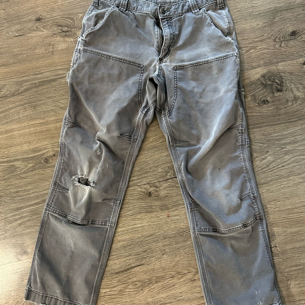 Men's carhartt rugged flex double front 32x30
